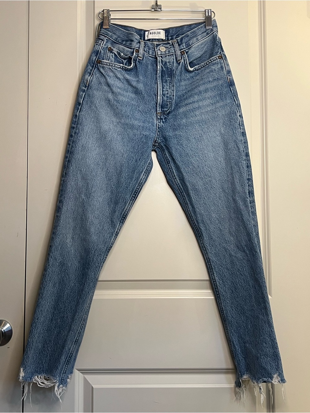 Agolde Riley Jeans Size 25 - Picture 2 of 5